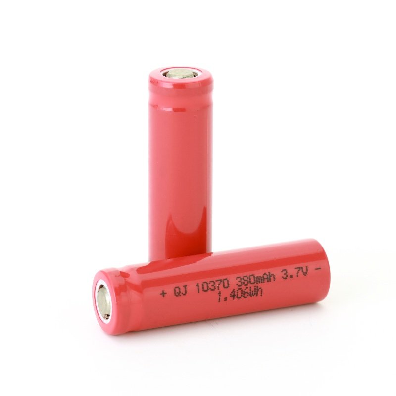 Wholesale High Capacity 10370 3.6V 380mAh Electric Tools Storage Rechargeable Digital Lithium Li-Ion Batteries Battery Cells