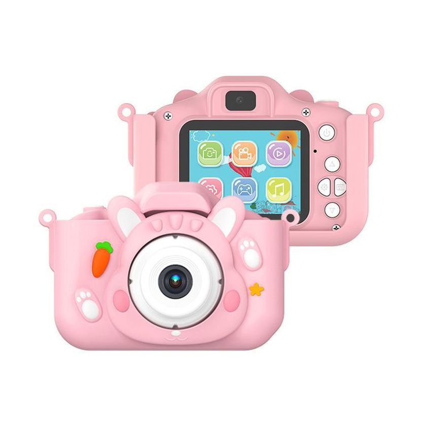 Super Cute Rabbit Children Kids Camera Toy Children Baby Digital Camera 1080P Video Camera