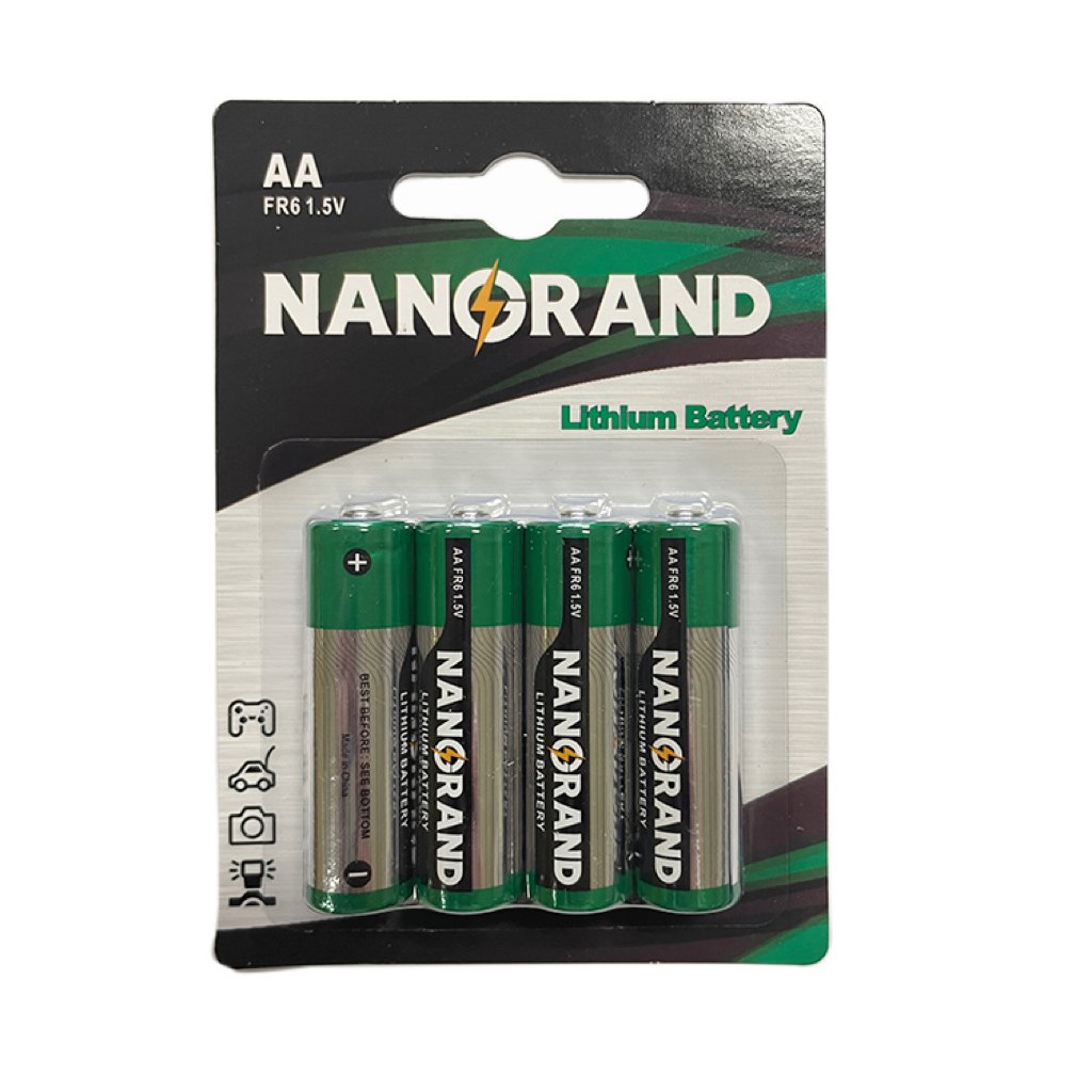 Nangrand Cheap OEM fr6 1.5v lithium Li-Ion digital battery baterias