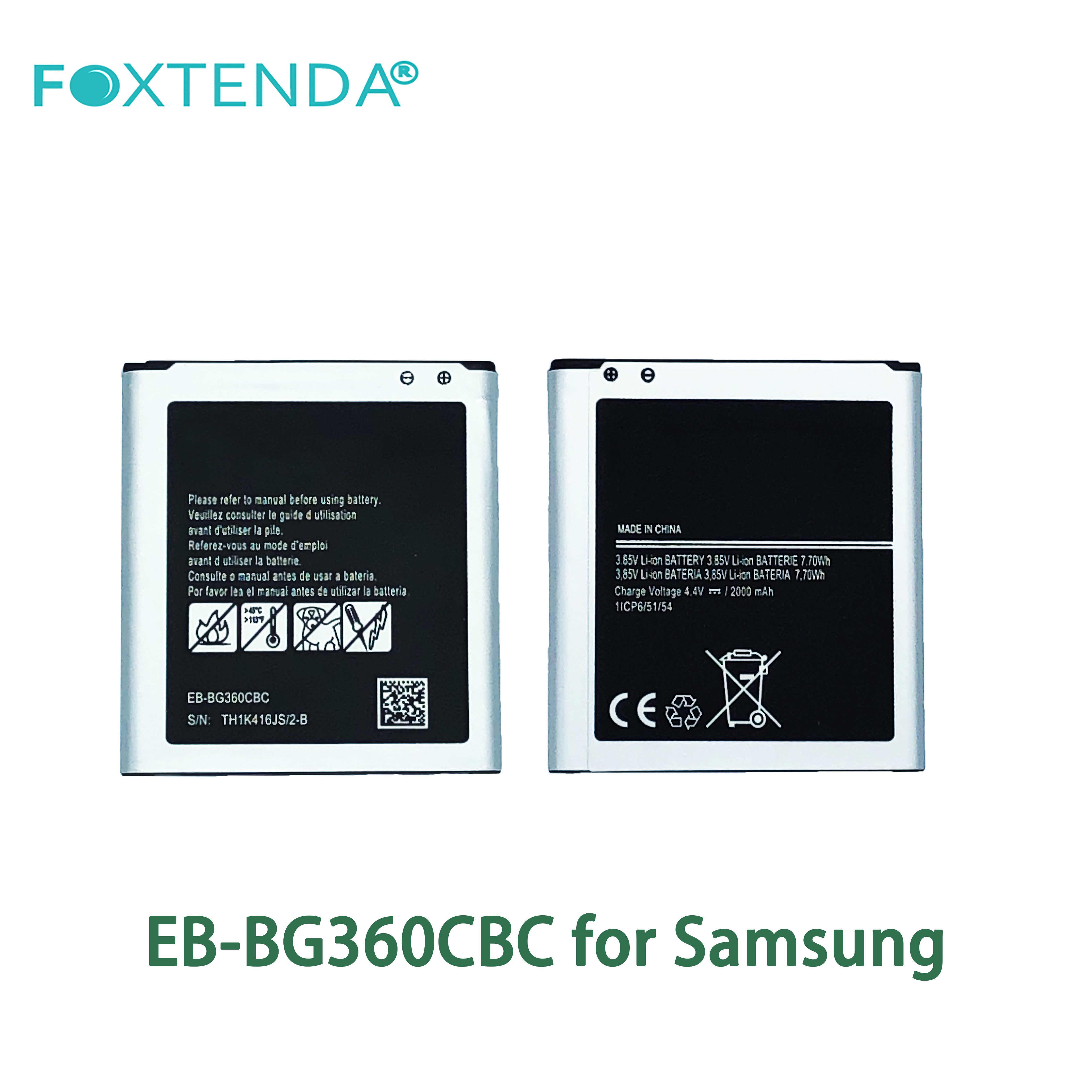 BG360 cellphone batteries in bulk Digital mobile phone battery for J2 Samsung Galaxy J3 replacement battery EB-BG360CBC
