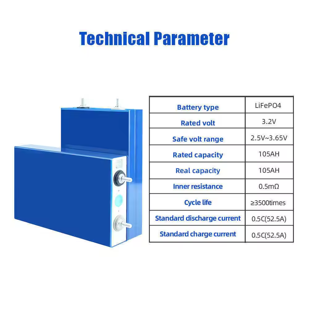 solar power system 6000 cycles storage battery 120Ah Lifepo4 3.2V Lithium Ion Battery 3.2v 120ah lifepo4 cell for sale