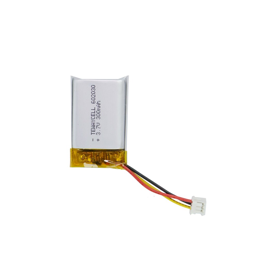 Lithium Polymer Ion Battery 602030 502030 200mah 300mah 3.7v with Pcb and Connector