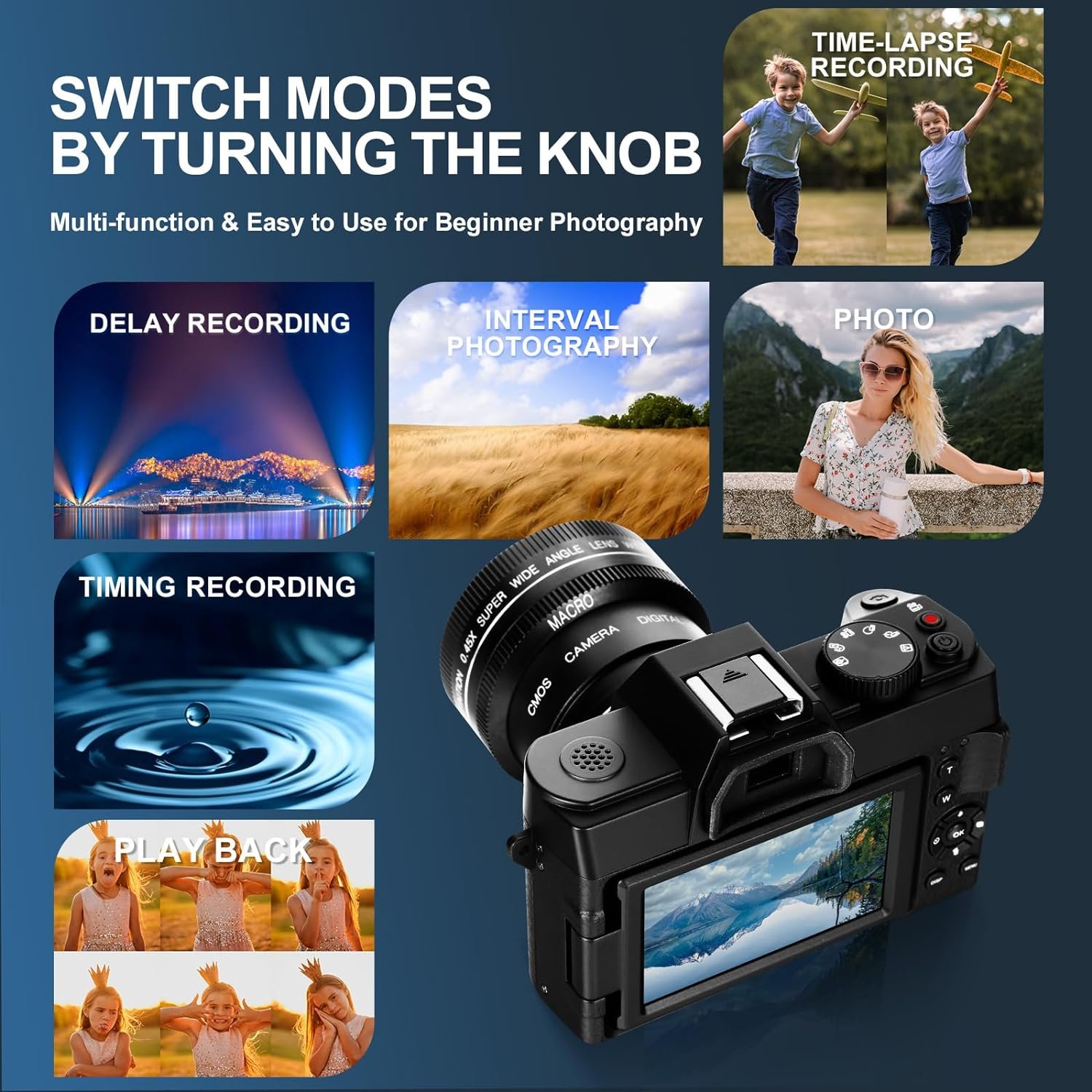 NBD cmos sensor pink color outdoor recording photo 3 inch ips screen rechargeable kids toys camera