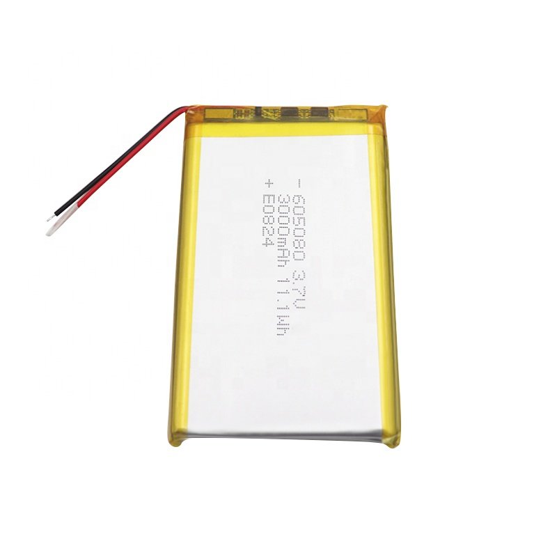 605080 Li Polymer KC Certification Battery Lipo 3.7v 3000mah For Powerbank/Early Education Machine