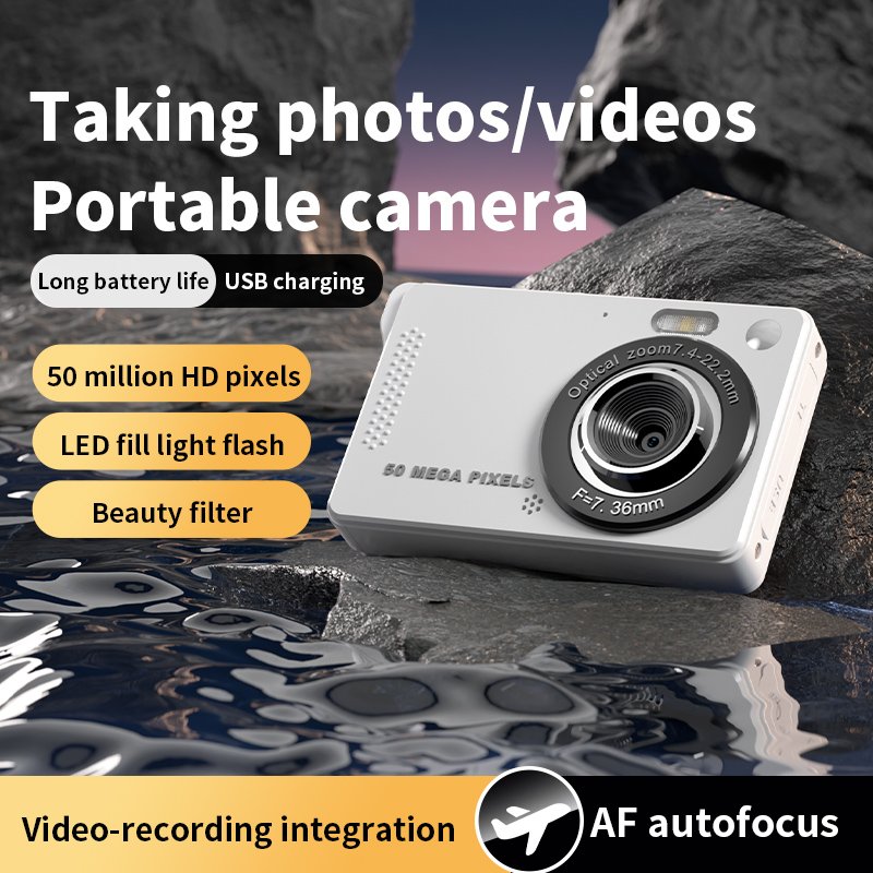 Hot adult and young people students cheap video photo camera 4k digital camera 2.8inch 800mah for Christmas