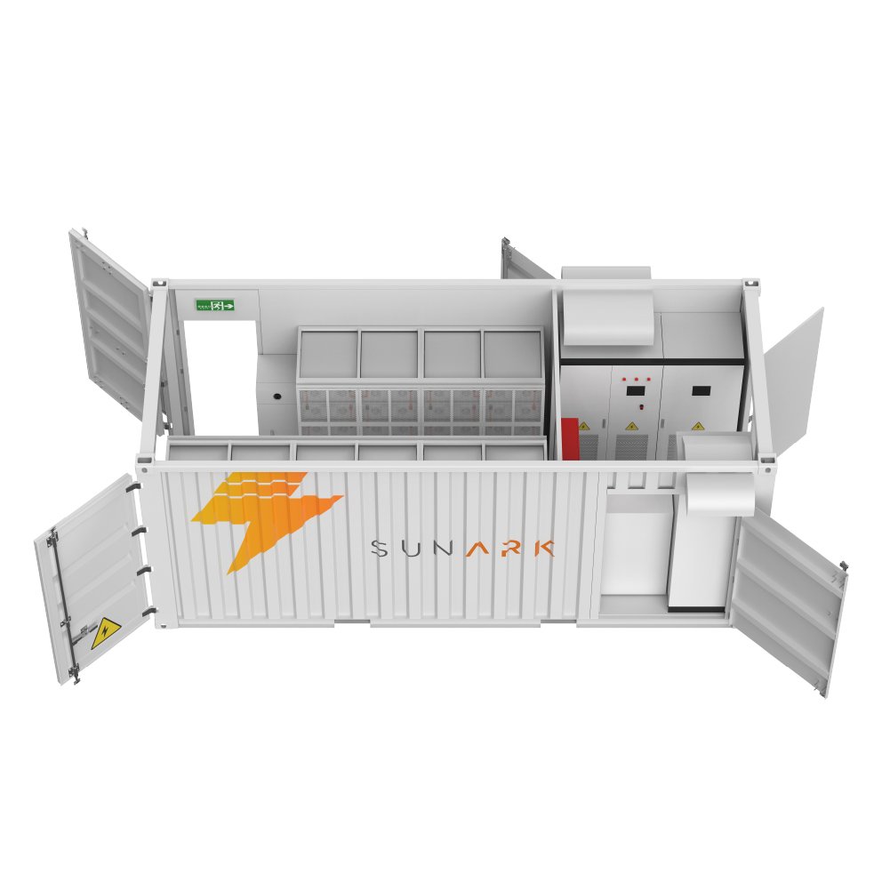 SunArk Energy Storage Container Battery 20 Ft 500Kwh 1MWH 2MWH Bess Solar Battery Industrial Commercial Energy Storage System