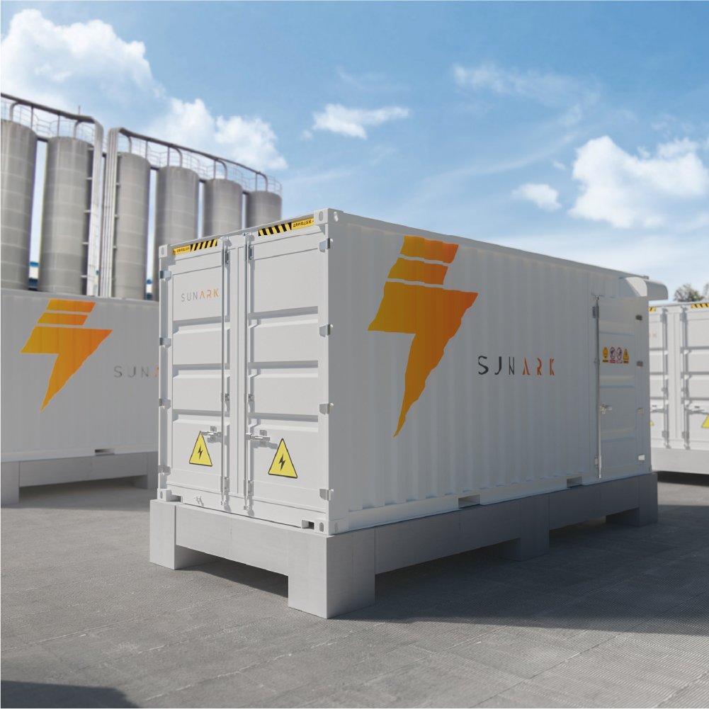 SunArk Energy Storage Container Battery 20 Ft 500Kwh 1MWH 2MWH Bess Solar Battery Industrial Commercial Energy Storage System
