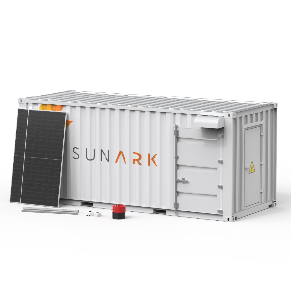SunArk Energy Storage Container Battery 20 Ft 500Kwh 1MWH 2MWH Bess Solar Battery Industrial Commercial Energy Storage System