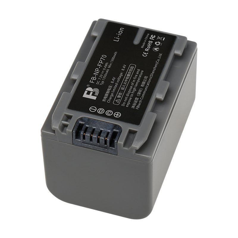 FB NP-FP70 FP71 7.2V 2250mAh camera battery for sony DCR-DVD803 DCR-DVD803E 805 HC85E HC40E HC20E Digital camera