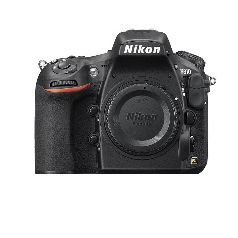 Original second-hand brand D810 with 24-120F4 lens 1080p HD camera Digital SLR camera with charger, battery and shoulder strap.
