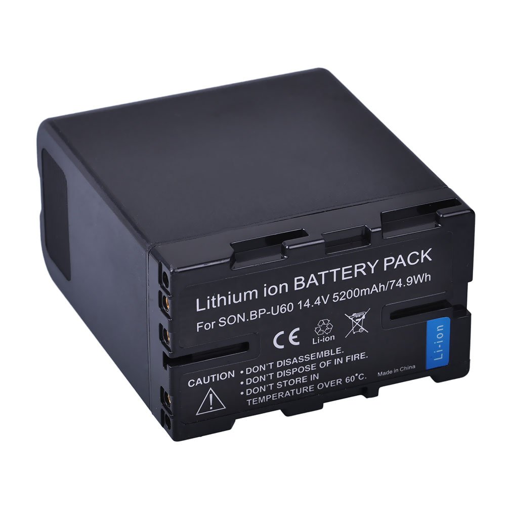 Replacement Li-Ion Type DV Battery BP-U60 for Sony digital camera PMW EX1 EX3 EX1R