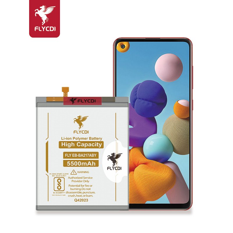 FLYCDI 5500mAh EB-BA217ABY OEM Digital Batteries For Samsung A21S A12 Battery