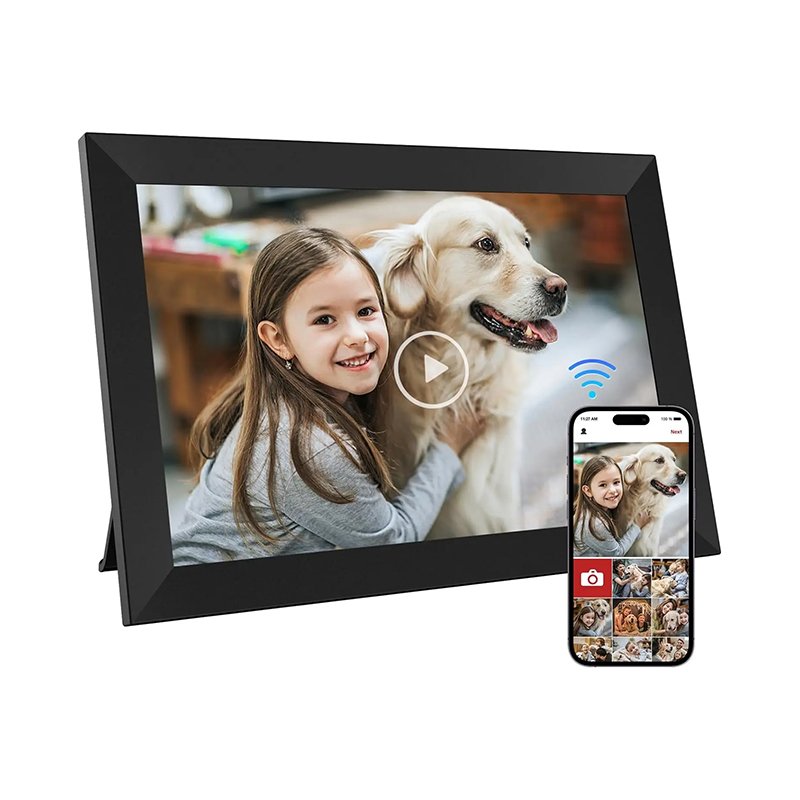 10.1 inch digital WiFi photo frame with built-in 32GB memory 1280*800 IPS LCD touch screen automatic rotation and sound