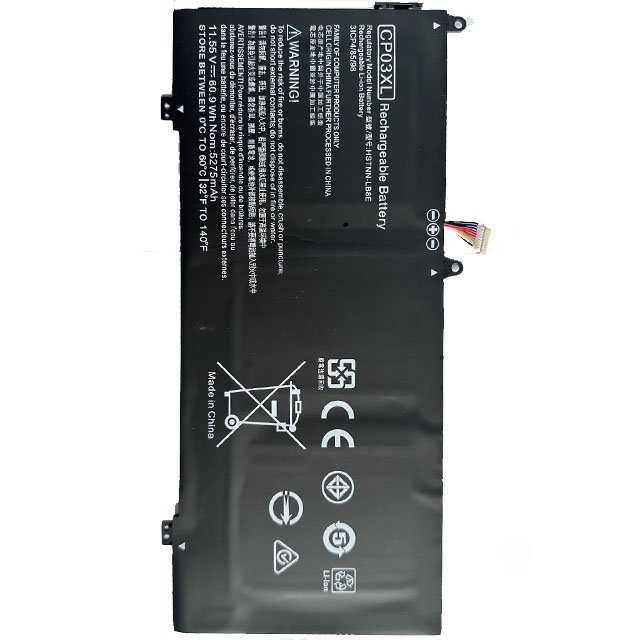 New CP03XL Spectre X360 13-ae00013-ae006no laptop battery pack laptop battery in stock 11.55V 5275MAH 60.9WH