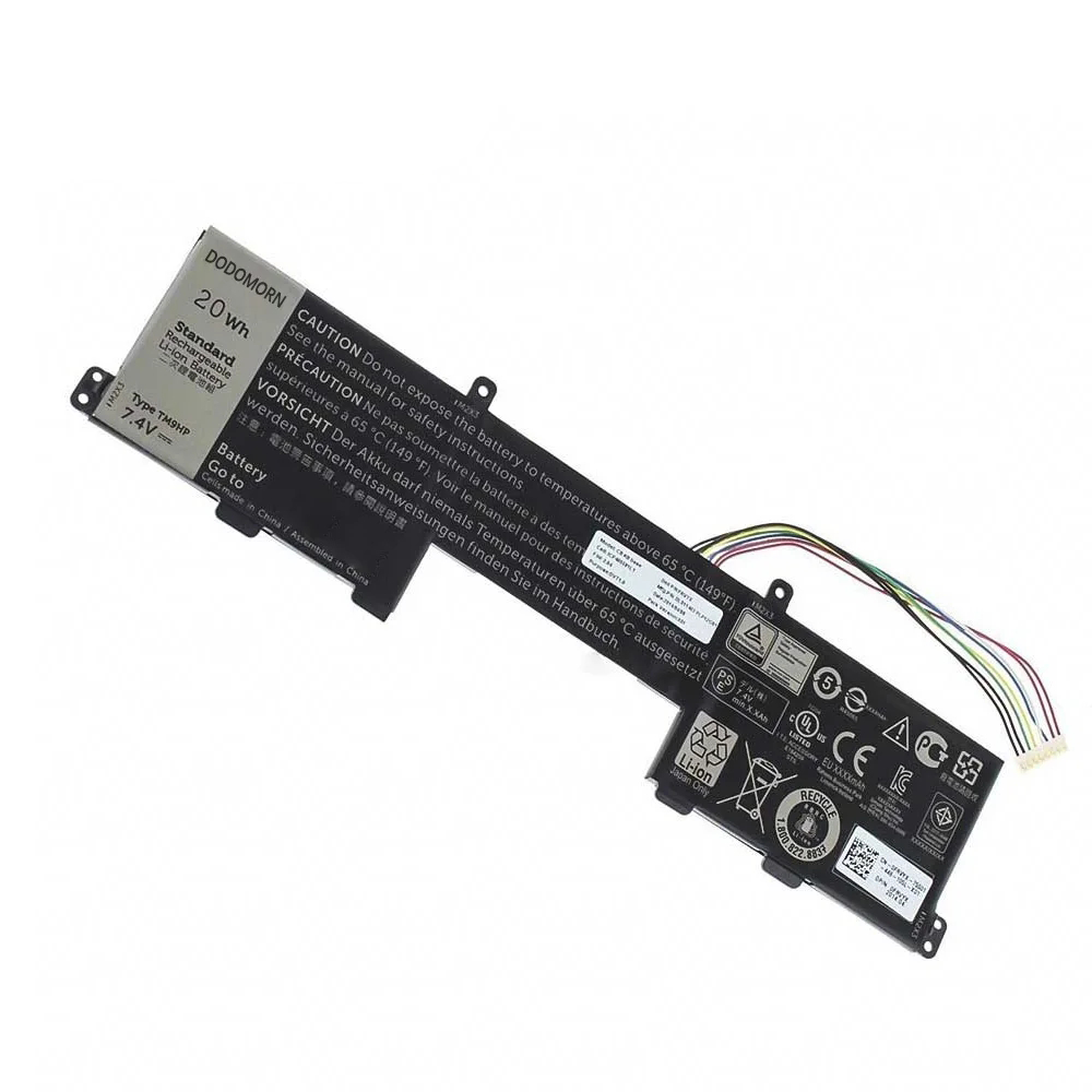 7.4V 20Wh TM9HP digital Laptop Keyboard Batteries For Dell Latitude 13 7350 Tablet Series FRVYX 0FRVYX J84W0 0J84W0 Replaceable