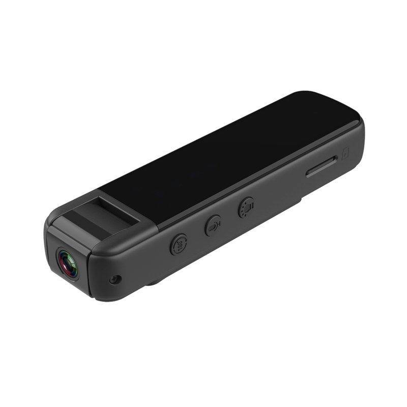 P2P WiFi View Small Size Audio Recorder With 180 Degree Rotatable Camera Lens Night Vision Body Camera
