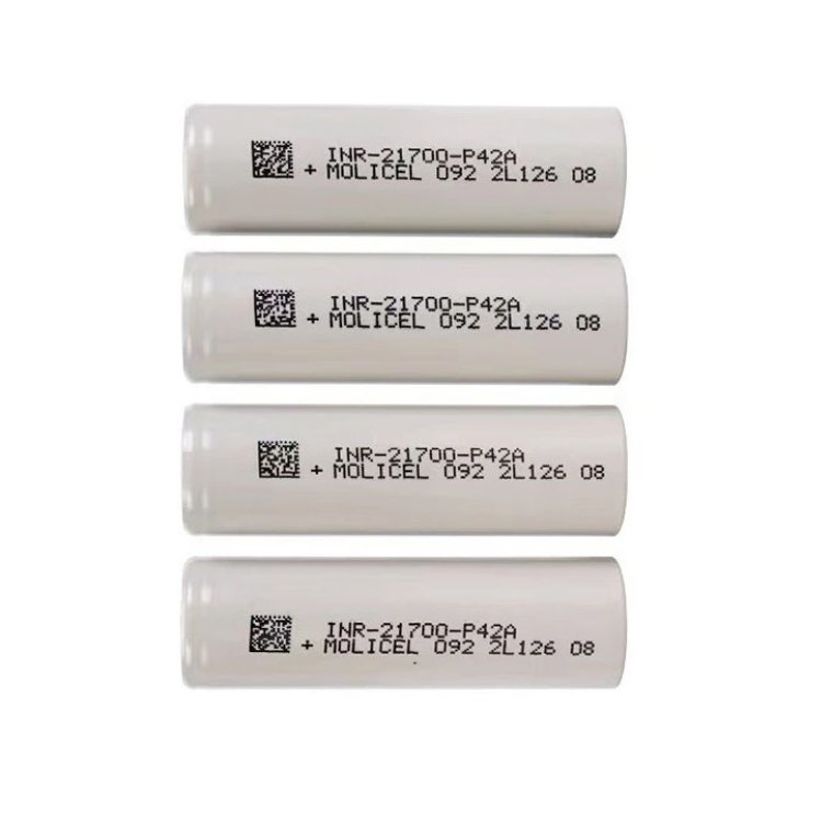 Taiwan New Arrivals Molicel Cylindrical INR21700 3.7V 4200mah Molicel Cell Battery Molicel battery P42a Lithium Ion Battery