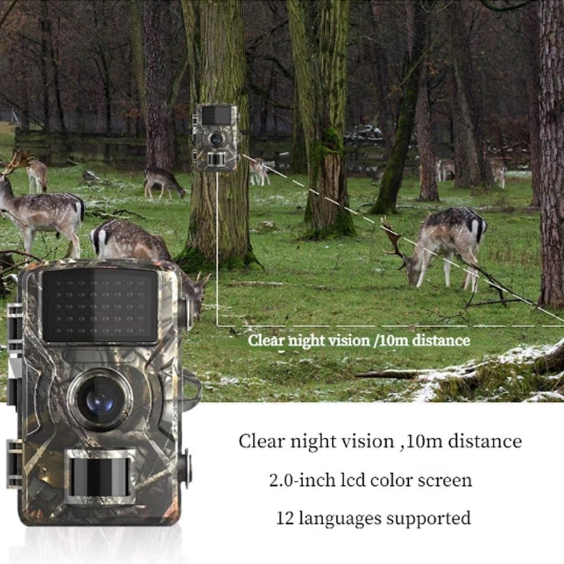 digital trail hunting camera with ce/ rohs hunting camera outdoor 1080p mini hunting camera