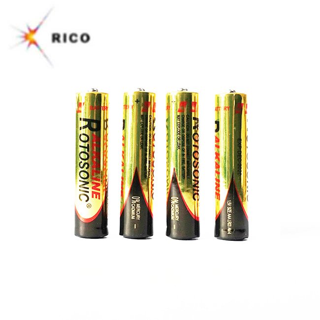 ROTOSONIC Super power LR03 140mins used for clock aaa 1.5V size alkaline dry cell battery
