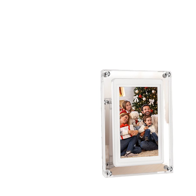 Wholesale Dropshipping 5\" 4GB IPS Screen 1080P Unlimited Creative NFT WiFi Digital Photo Frame Video MP4 Creative Display