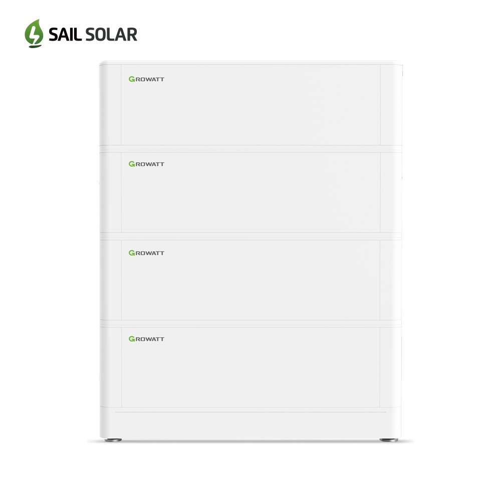 5kwh 10kwh Growatt Lithium Iron Phosphate Wall Mounted battery Lifepo4 batteries Stacked For Solar Storage System