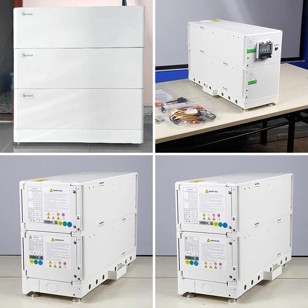 5kwh 10kwh Growatt Lithium Iron Phosphate Wall Mounted battery Lifepo4 batteries Stacked For Solar Storage System
