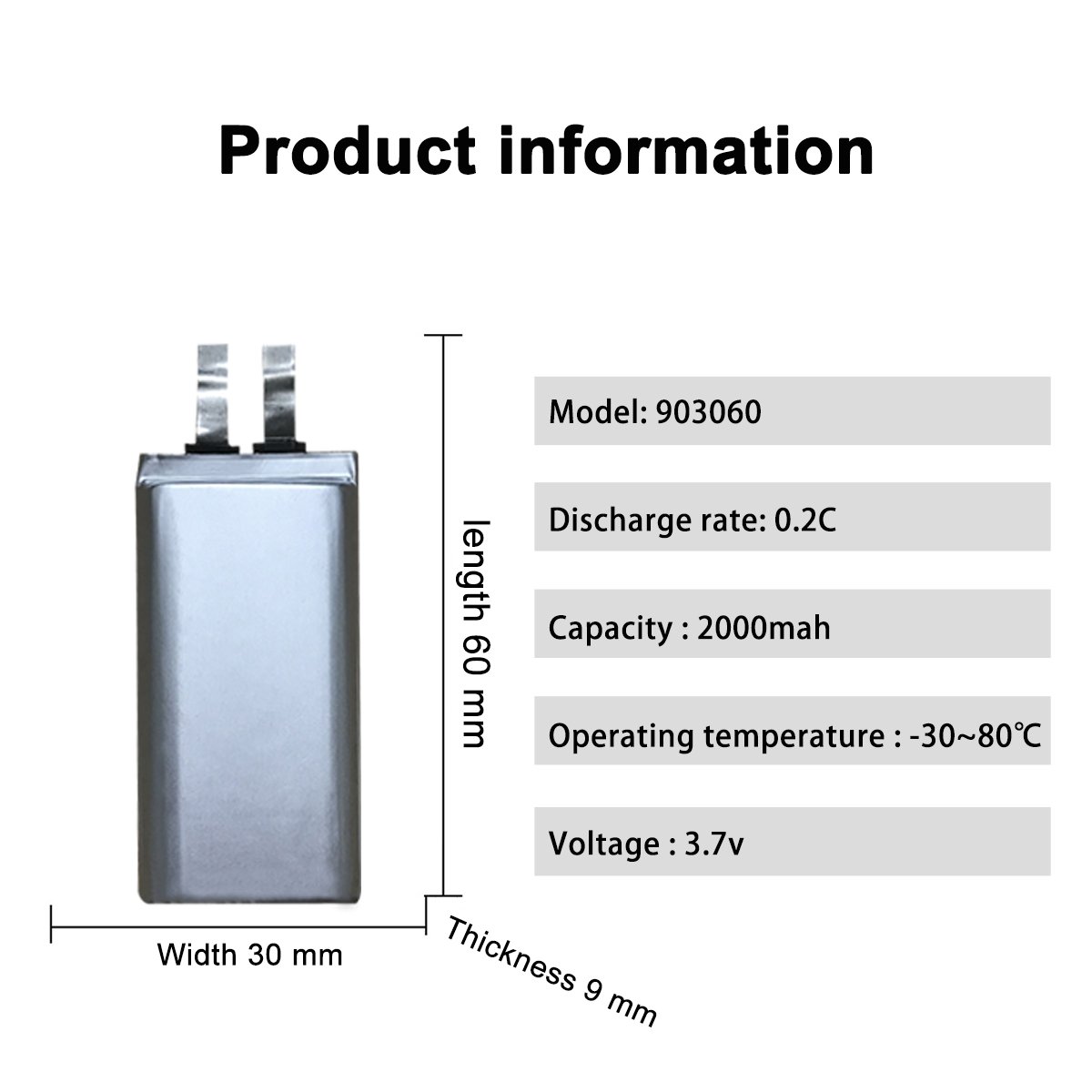 Manufacturing direct Hot Selling Drone battery 3.7v 600mah~2400mah rechargeable Lipo battery for digital electronics