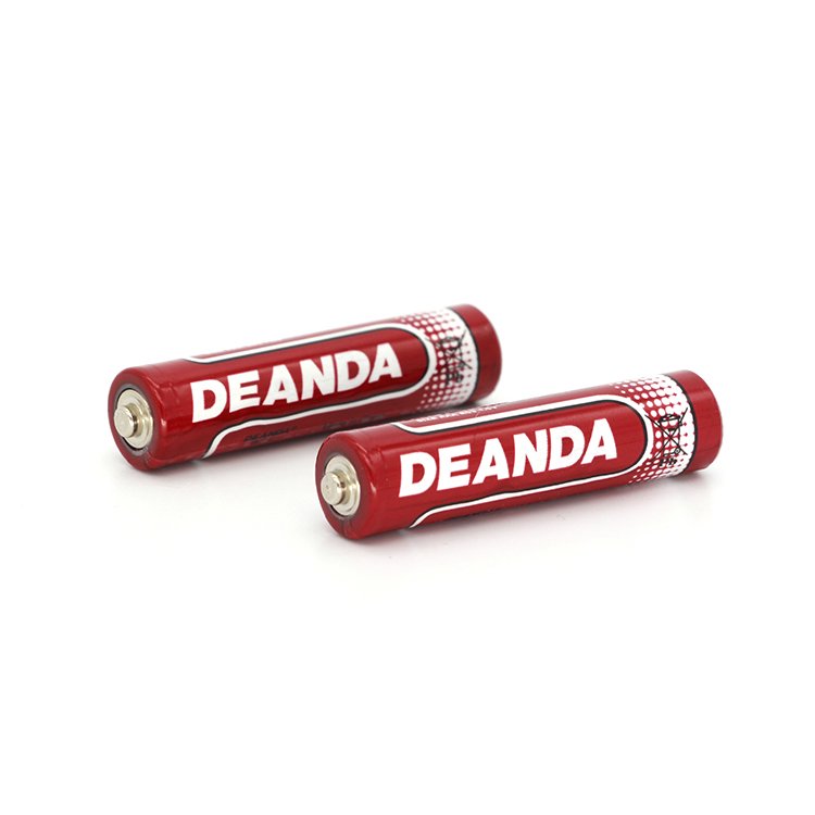 Non rechargeable 1.5v aaa um-4 size carbon zinc primary battery dry battery shenzhen