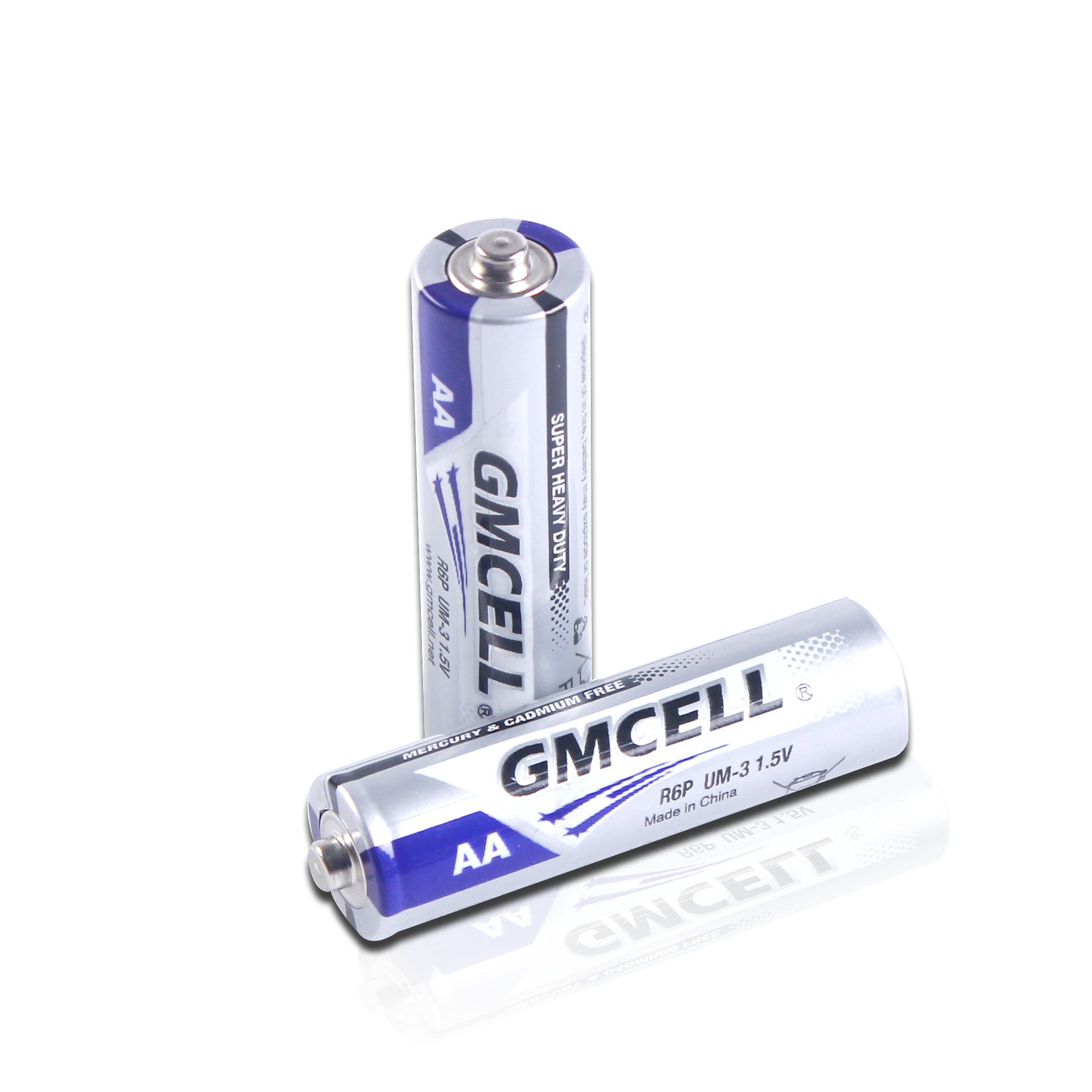 GMCELL Factory Wholesale High Quality Batteries Aa Aaa 1.5V Um3 Battery Size R6 1.5V r6p For mouse