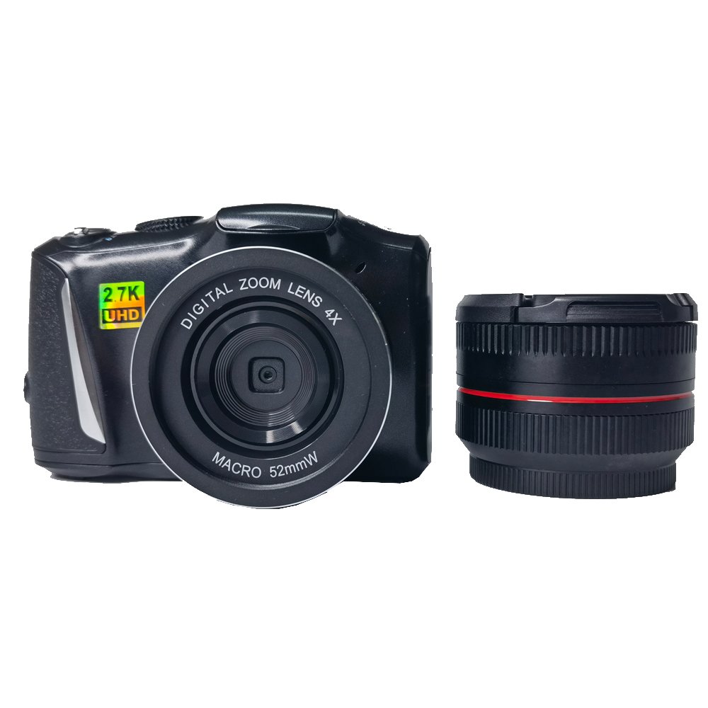 Winait Home Use Digital Camera Dslr Appearance Camera Factory Customization Super 4k 48MP Black Lithium Battery SD Card Support
