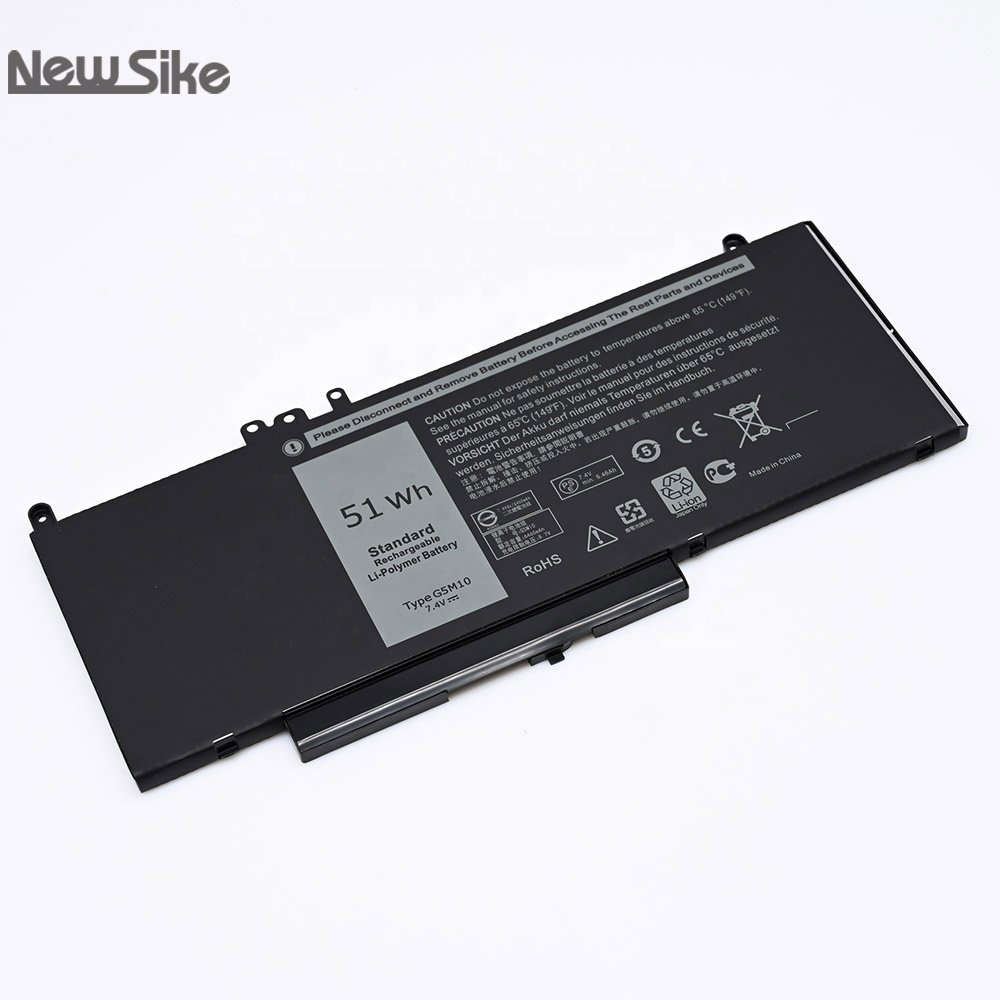 Laptop Battery G5M10 8V5GX R9XM9 WYJC2 1KY05 For Dell Latitude 12 14 15 E5250 E5270 E5450 E5470 E5550 E5570 P48G Laptop Use