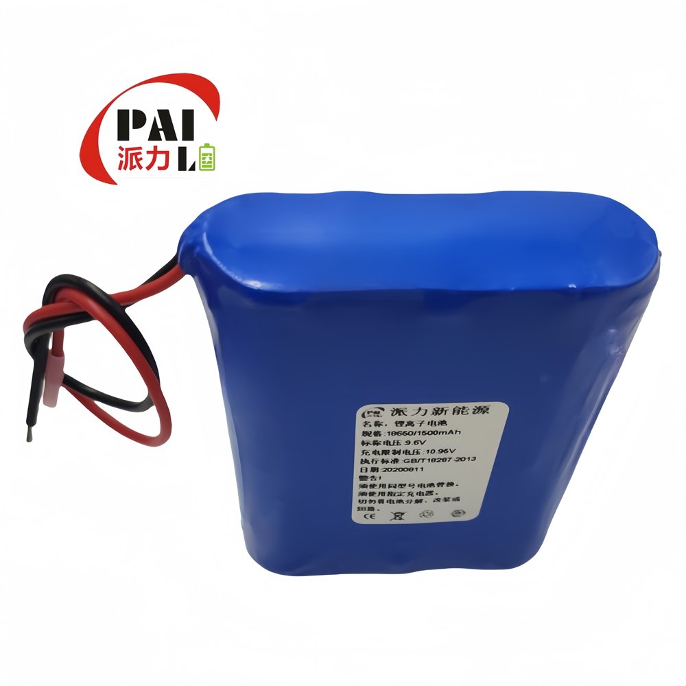 High Capacity Portable Lithium Battery Pack PL Li-ion Battery Pack 186501p3s 1500 Hot Selling Product 18650 3S1P 9.6V 1500mah