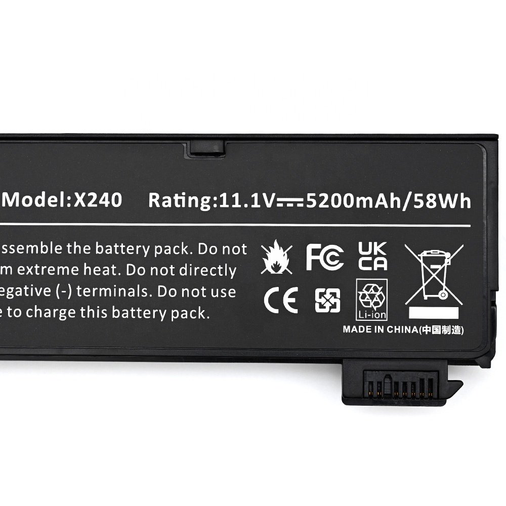 Lithium ion Laptop Battery For Lenovo ThinkPad X240 X250 X260 X270 L450 L470 T440 T440S T450 T450S