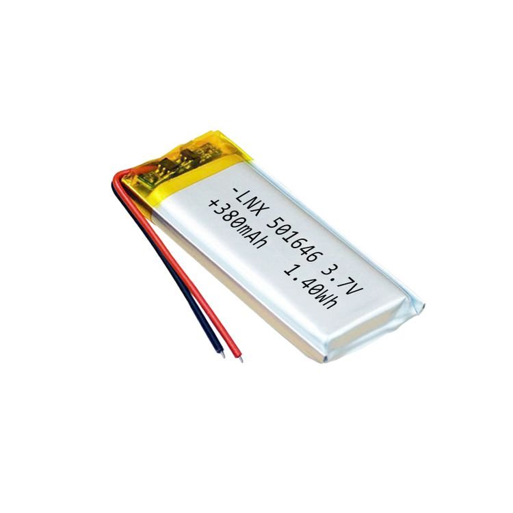 Top Selling 3.7v 380mAh lipo battery Rechargeable Battery Smart Watch battery