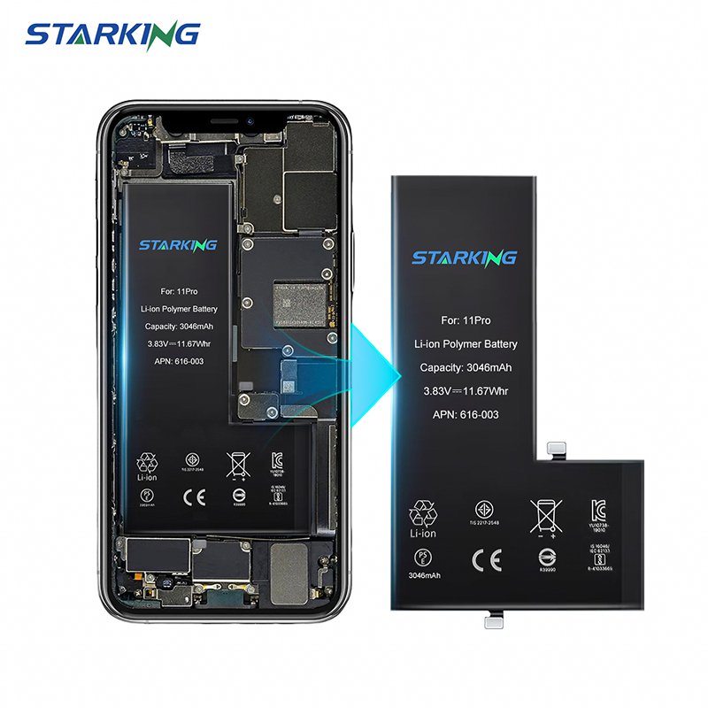 Free Sample Factory Oem 0 Cycle Akku China Battery Lithium Digital Mobile Batteries Battery For Iphone 11 Pro