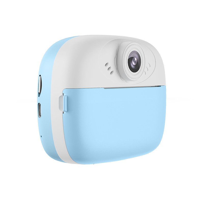 C12 Children's Mini Digital Camera Music Games Thermal Printing 2.4inch Portable Kids Camera Toys for Boys Girls Gift