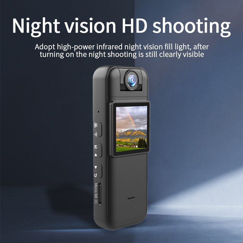 7 Hours Video Recording New Bike Camera 1.4'' Screen with Rotatable CMOS Lens 1080P WiFi Digital Video Recorder