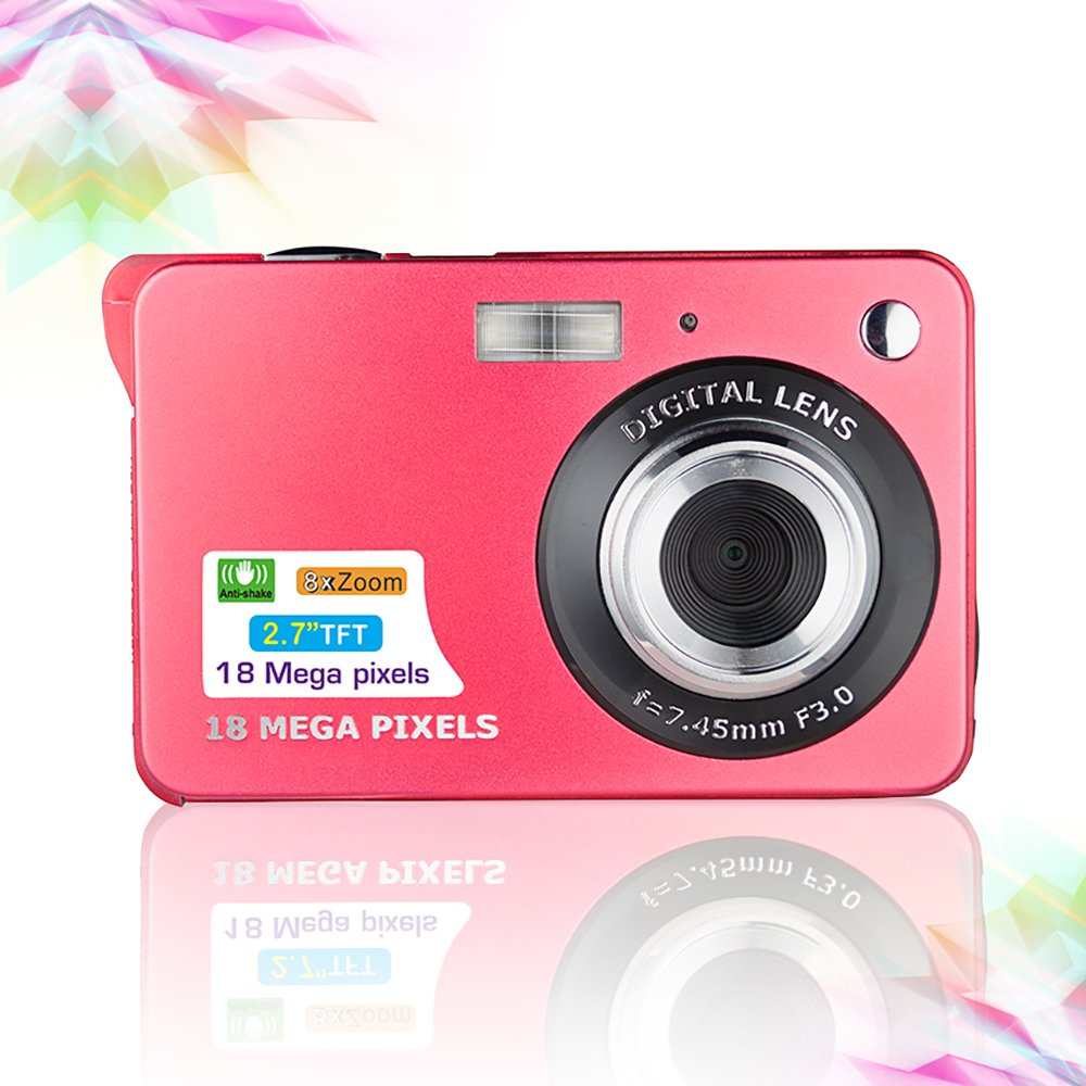 easy to use mini digital camera case 18MP instant camera for travel on sale