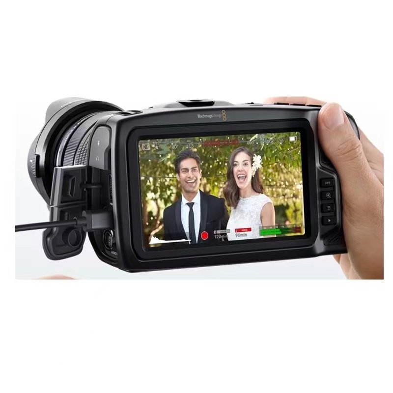 DF Wholesale Original 99% Camera Black Magic 4K video recording camera with battery charger