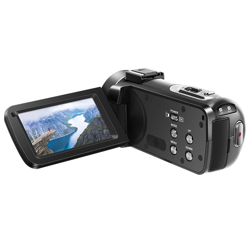 Digital Camera Vintage Style 48MP 4K Point and Shoot Camera with 18X Zoom Includes 32GB Card Perfect for Vlogging