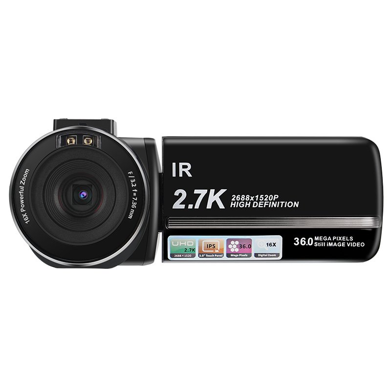 Digital Camera Vintage Style 48MP 4K Point and Shoot Camera with 18X Zoom Includes 32GB Card Perfect for Vlogging