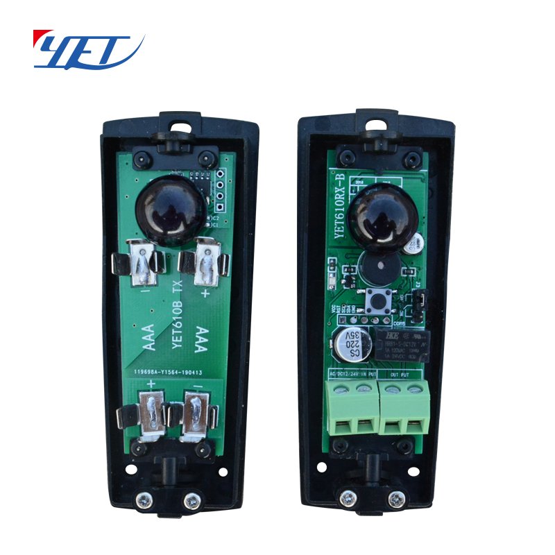 YET610C Wireless Battery Safety Beam Sensor for Automatic Door