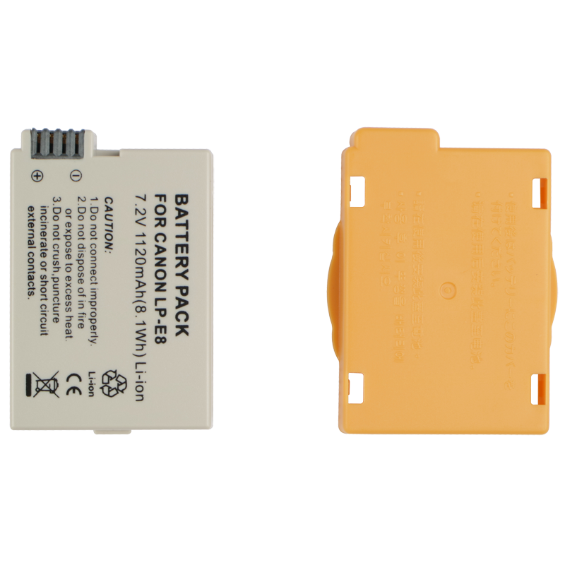 LP-E8 Replacement Lithium-Ion Battery 7.2 volt 1120mAh for Canon EOS Rebel T2i Digital Camera