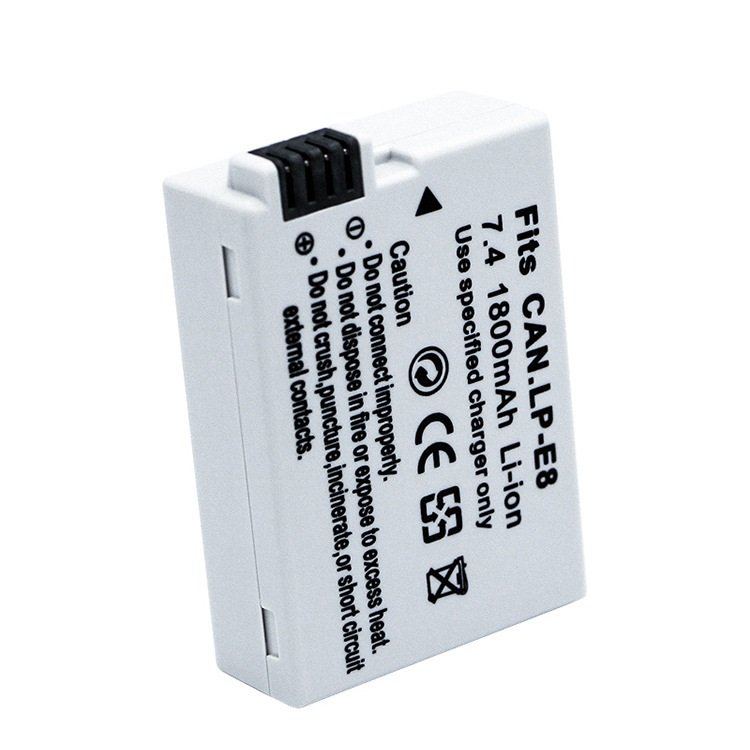 LP-E8 Replacement Lithium-Ion Battery 7.2 volt 1120mAh for Canon EOS Rebel T2i Digital Camera