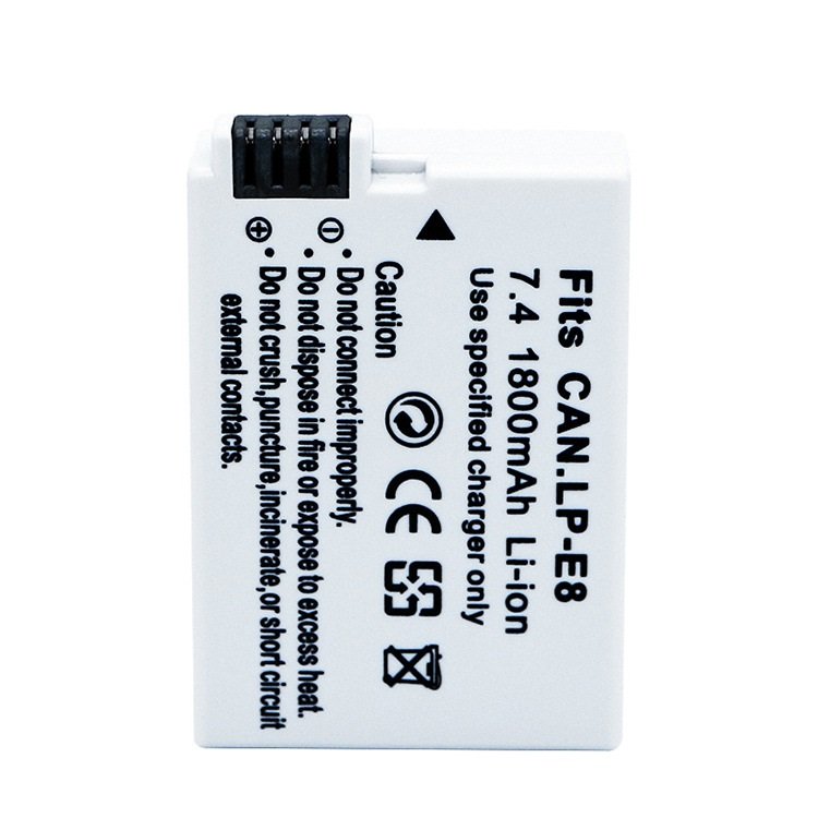 LP-E8 Replacement Lithium-Ion Battery 7.2 volt 1120mAh for Canon EOS Rebel T2i Digital Camera