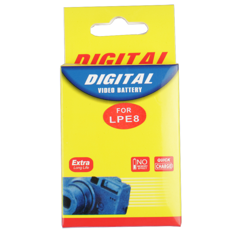 LP-E8 Replacement Lithium-Ion Battery 7.2 volt 1120mAh for Canon EOS Rebel T2i Digital Camera