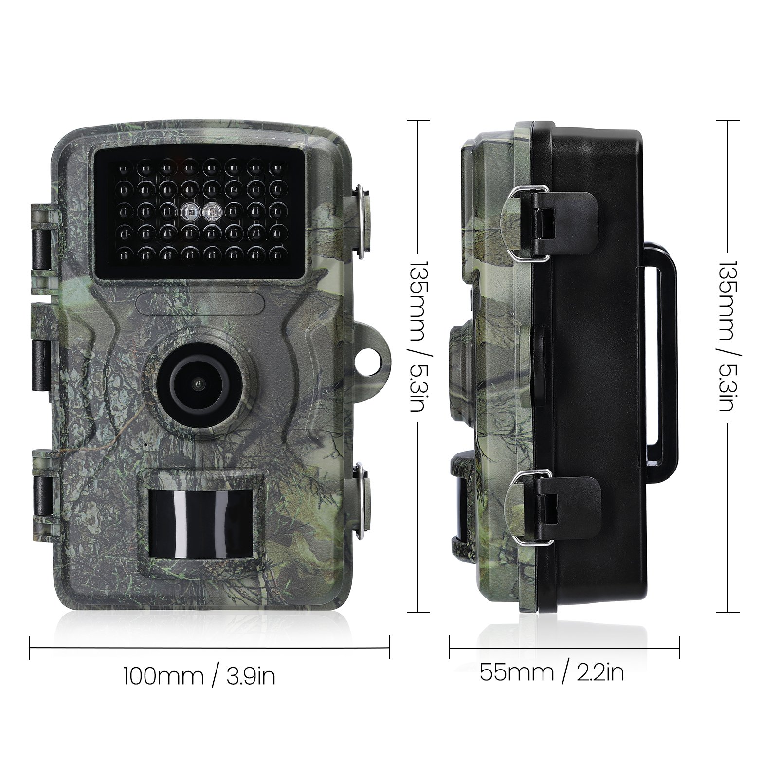 1080P PIR Motion Activated Video Camera Outdoor Forest Farmland Garden Animal Monitoring Camera Waterproof
