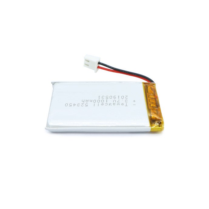 Good price 523450 1000mAh lithium polymer battery 3.7V with PCM for Mobile speakers