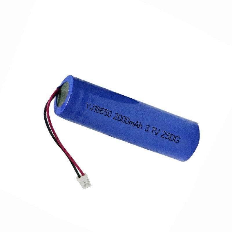 li-ion lithium battery 18650 2000mAh 3.7v 18650 li ion rechargeable battery with CE KC IEC62133 UN38.3 certificates
