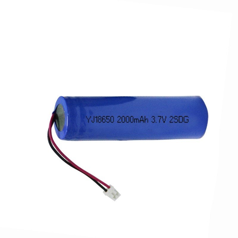 li-ion lithium battery 18650 2000mAh 3.7v 18650 li ion rechargeable battery with CE KC IEC62133 UN38.3 certificates